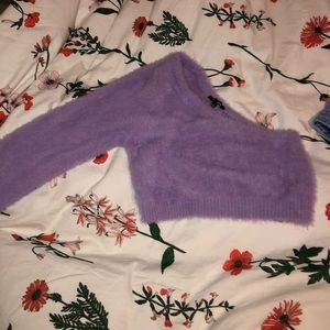 Fashion Nova one sleeve sweater